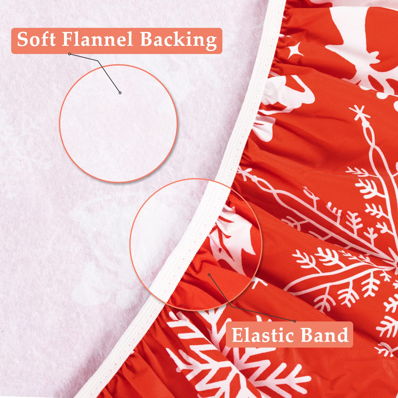 UMINEUX wipeable tablecloth offers quick cleanup after meals.