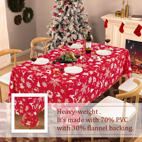 UMINEUX snowflake and elk design enhances festive dining