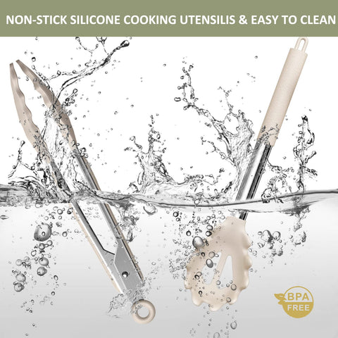 Umite Chef spoon spatula combines scraping and mixing in one tool