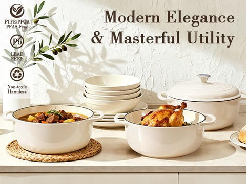 Umite Chef 6qt Dutch Oven gift-ready box—ideal wedding or housewarming.