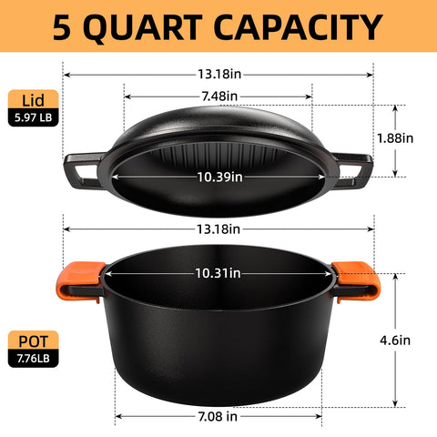 Umite Chef Dutch oven braising stew showing tender results