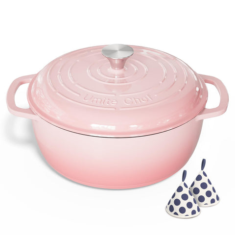Umite Chef 6QT serves 6-8, ideal for family meals and entertaining.