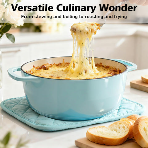 Umite Chef interior enamel surface is easy to clean and stain resistant.