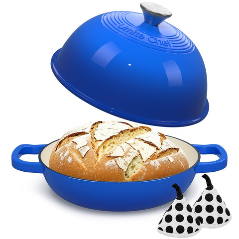 Umite Chef enamel resists rust and odors, easy to clean.