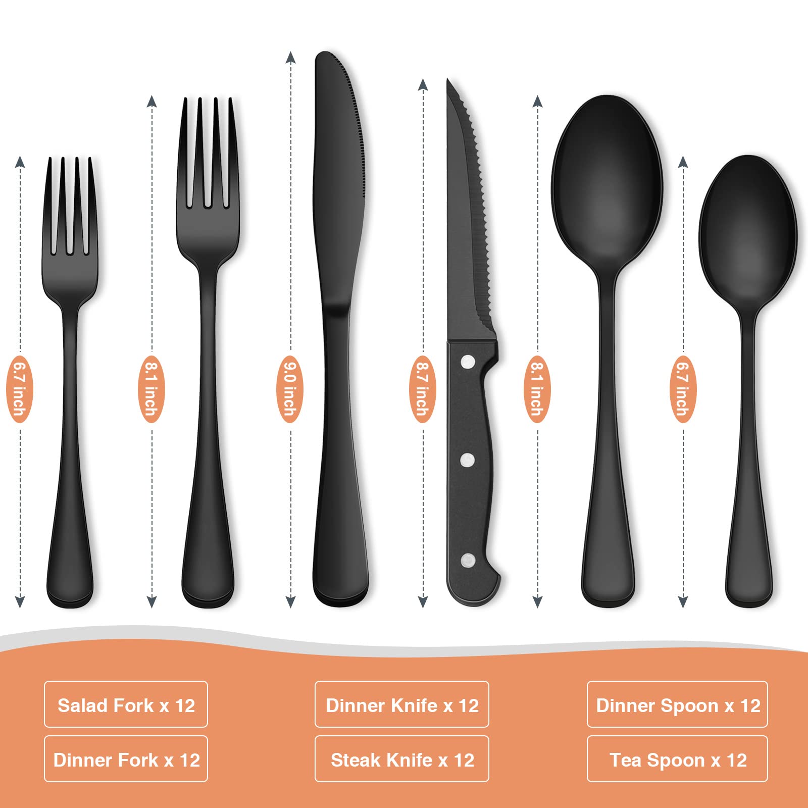 Umite Chef flatware with polished finish showing elegant mirror shine.