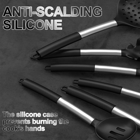 Umite Chef food-grade silicone, BPA-free and odorless for safer cooking.