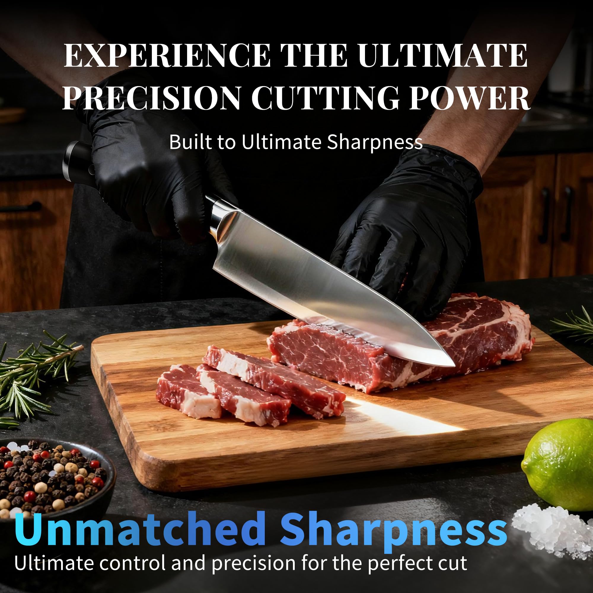 Umite Chef knives are dishwasher safe for easy cleanup