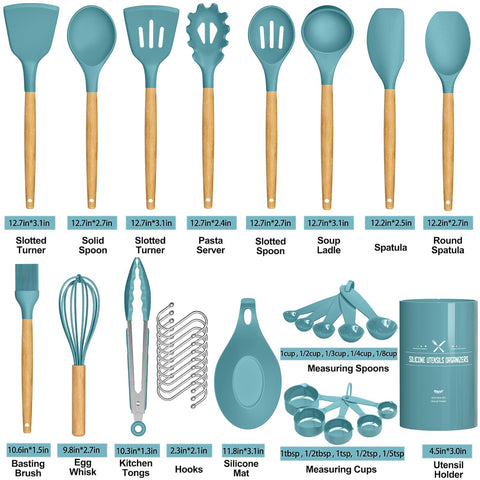Umite Chef non-stick silicone spatulas prevent scratching on pans