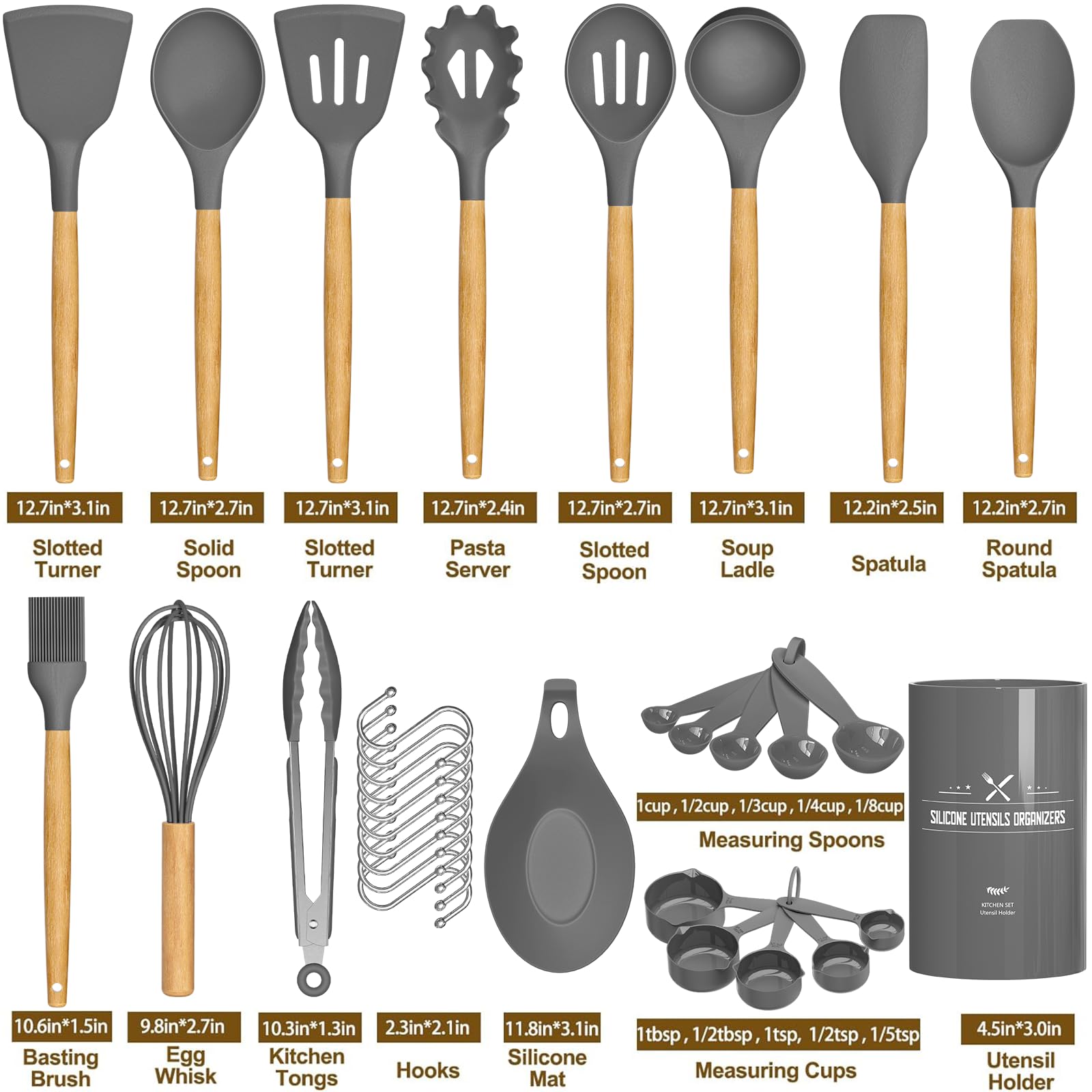 Umite Chef pasta server lifting noodles without clinging to non-stick surfaces.