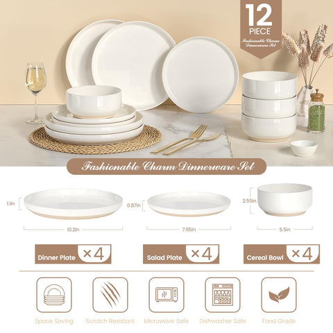 Umite Chef salad plates from the set for balanced meals and sides