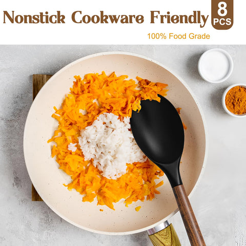 Umite Chef slotted basting spoon for high heat cooking