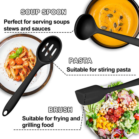 Umite Chef spoonula for scraping bowls without scratching nonstick surfaces.