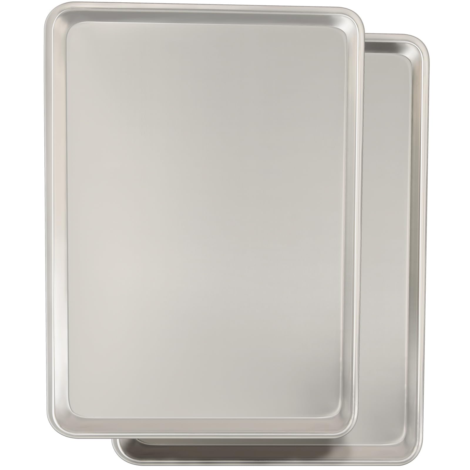 Umite Chef warp-resistant baking sheet set in assembly view for consistent heat and even browning.