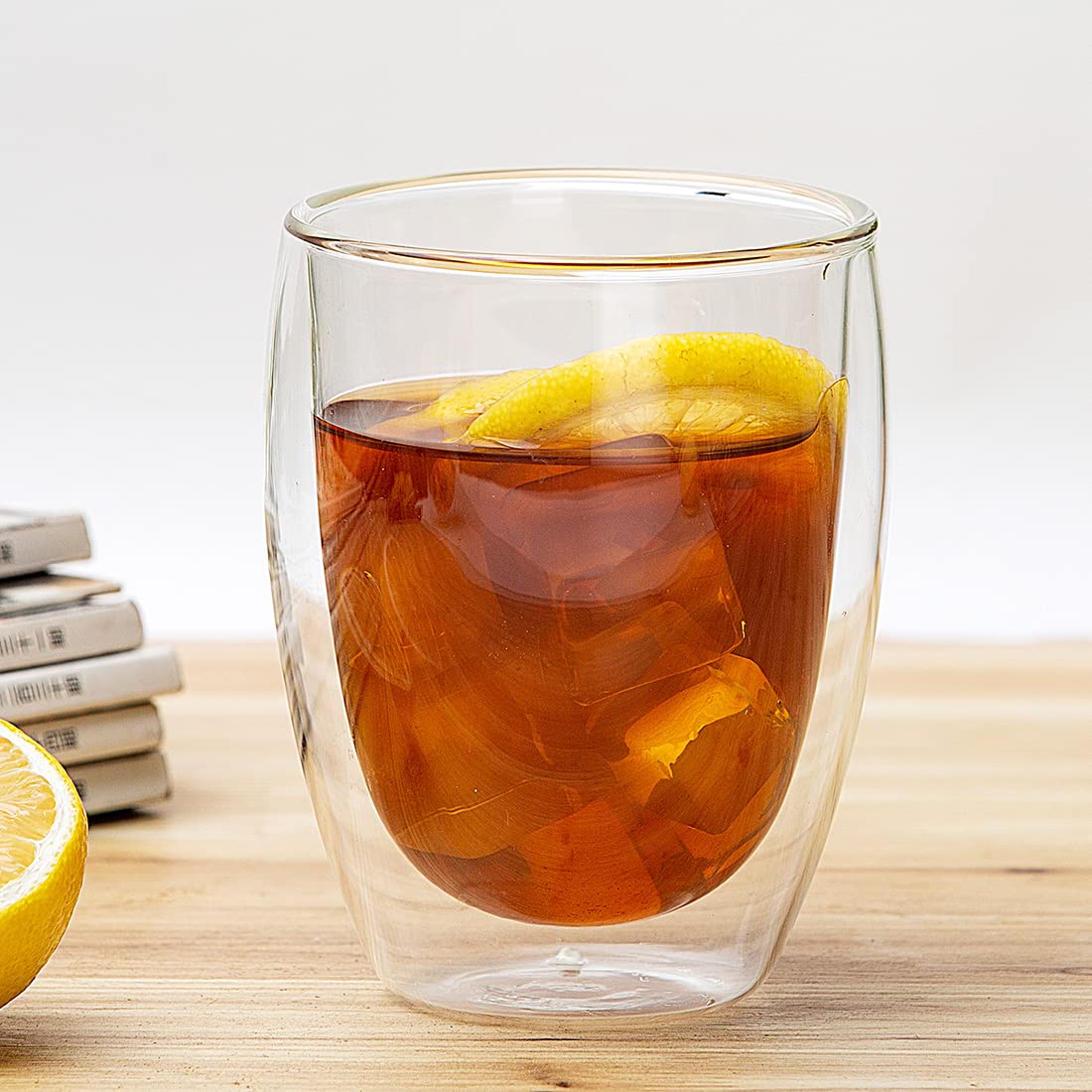 UMIZILI floating illusion design enhances table presentation for coffee.