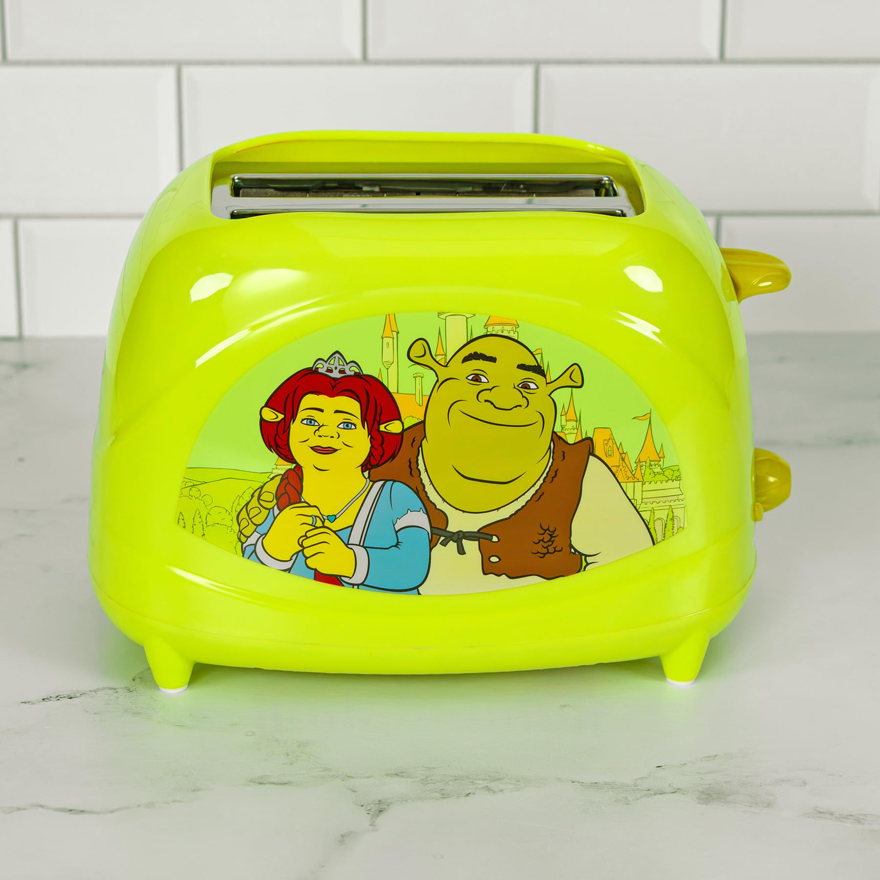 Uncanny Brands stamped aluminum toasting plates provide even browning