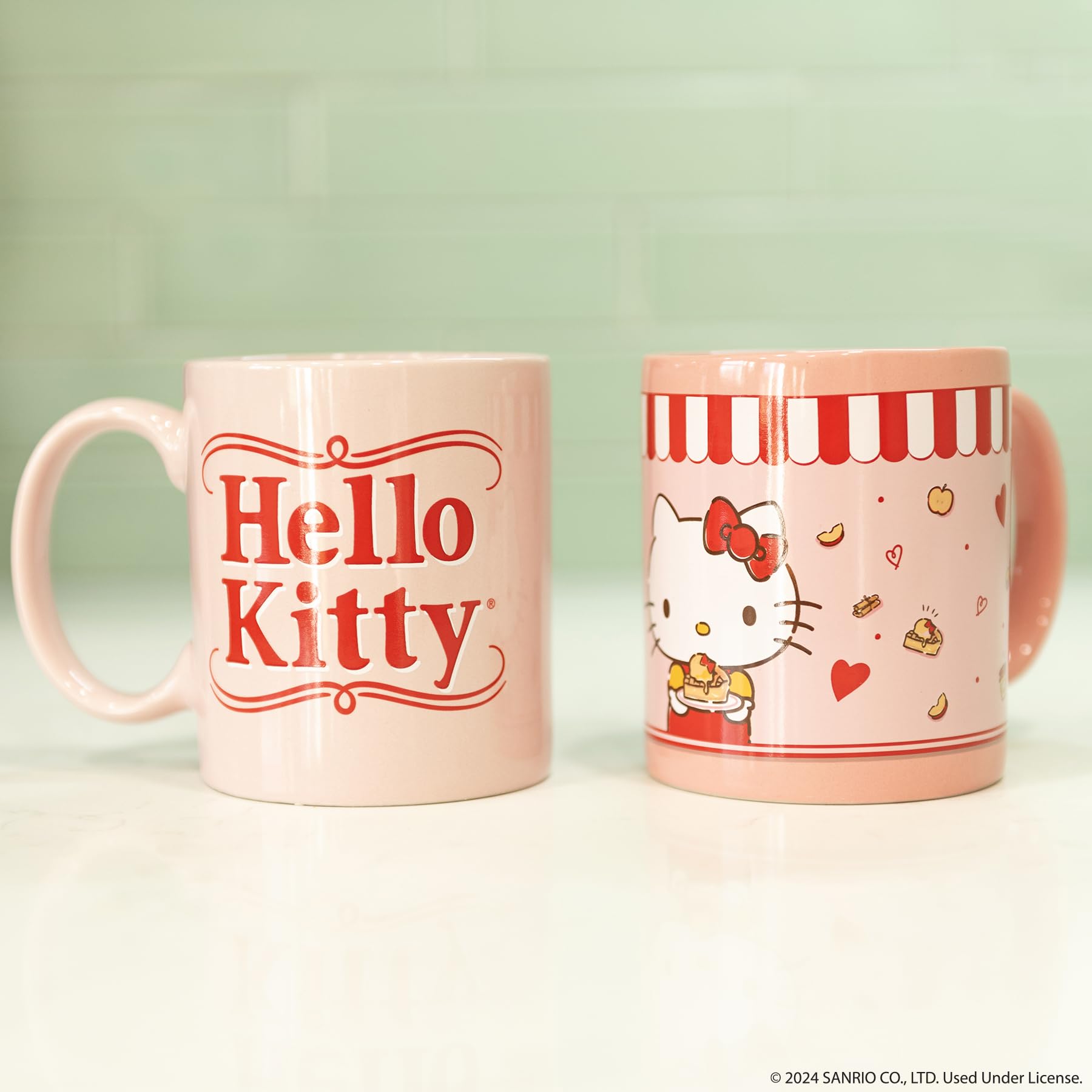 Uncanny Brands Hello Kitty coffee maker with compact profile for small kitchens