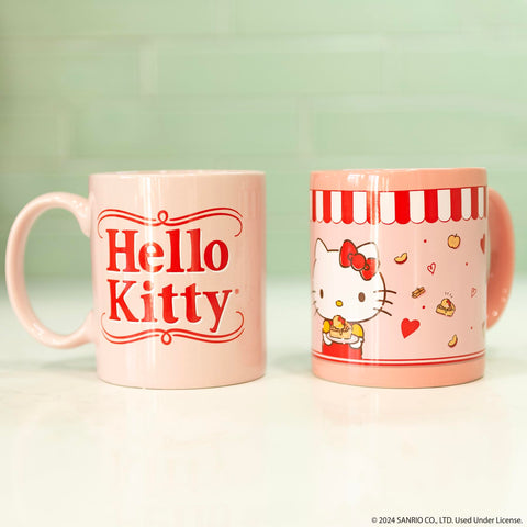 Uncanny Brands Hello Kitty coffee maker with compact profile for small kitchens