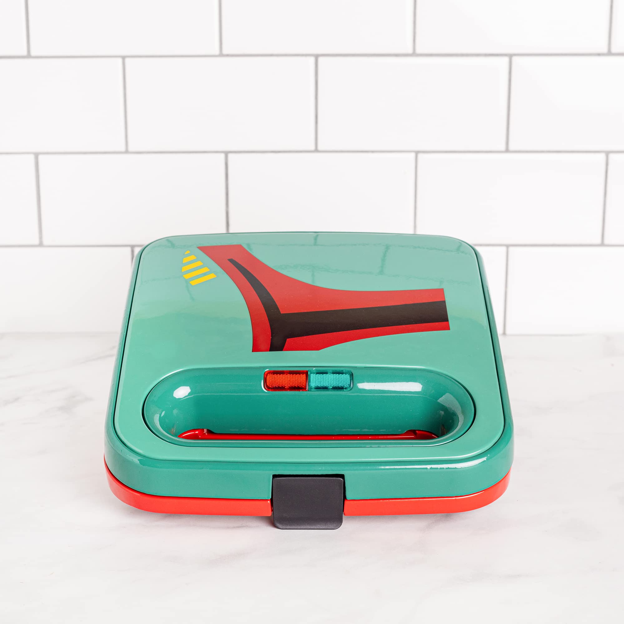 Uncanny Brands kitchen decor adds playful sci-fi charm to countertops.