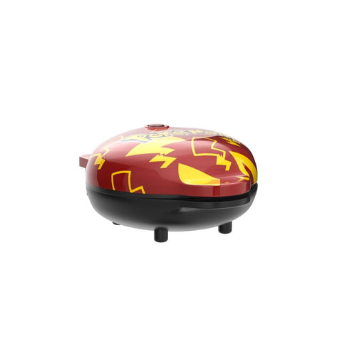 Uncanny Brands Pokémon Pikachu mini waffle maker compact design saves counter space