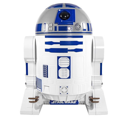 Uncanny Brands R2D2 popcorn maker with lifelike droid look for fun movie nights