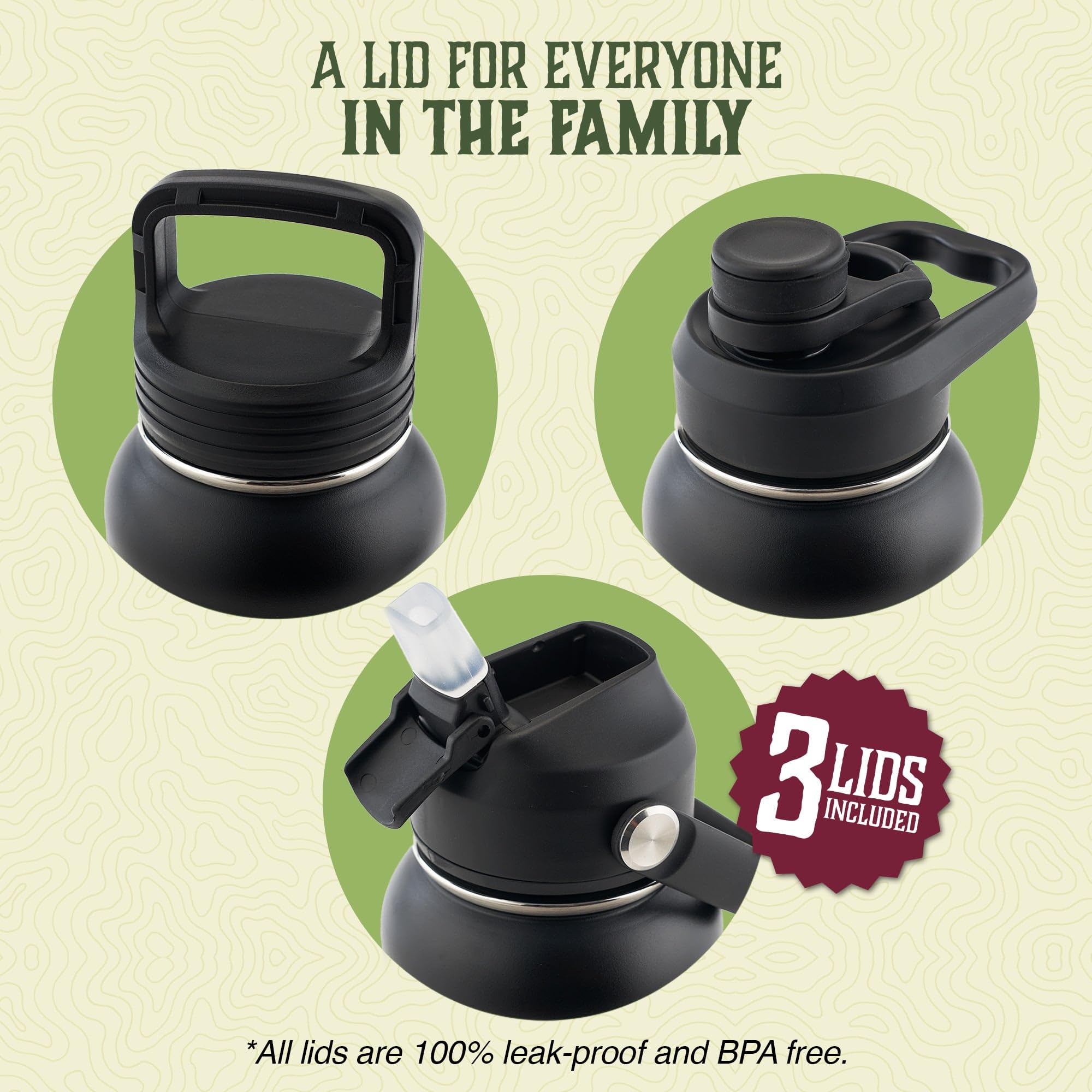 Underdog Games bottle ideal for camping and hiking trips