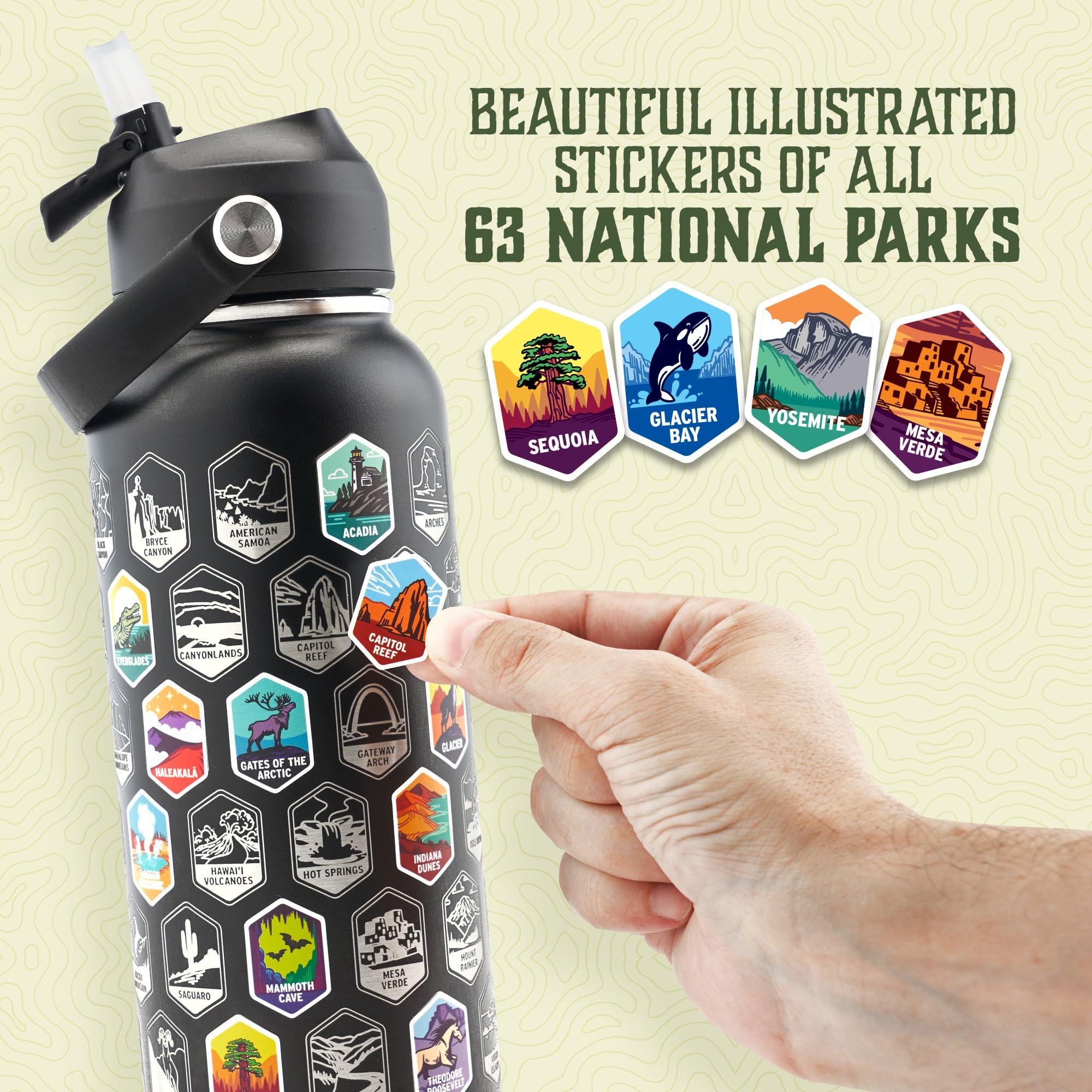 Underdog Games insulated 32 oz bottle keeps drinks cold on hikes