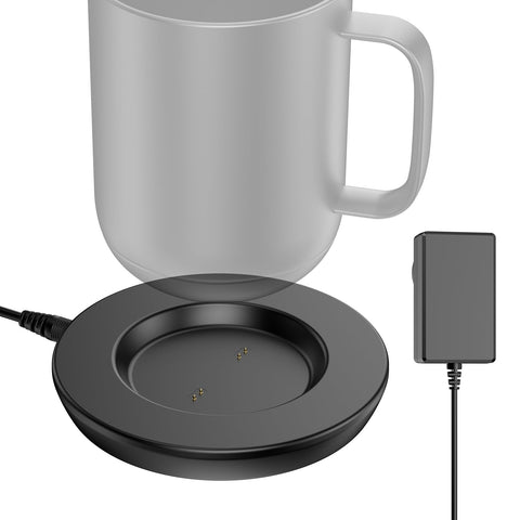 Underhub charging coaster for Embo compatibility keeps your mug ready at home or office.