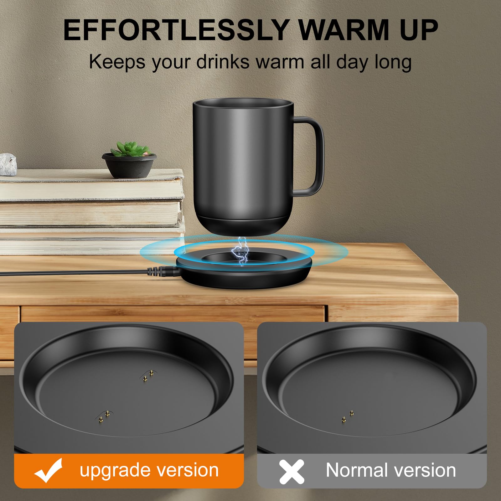 Underhub safety protection provides stable charging with built-in safeguards.