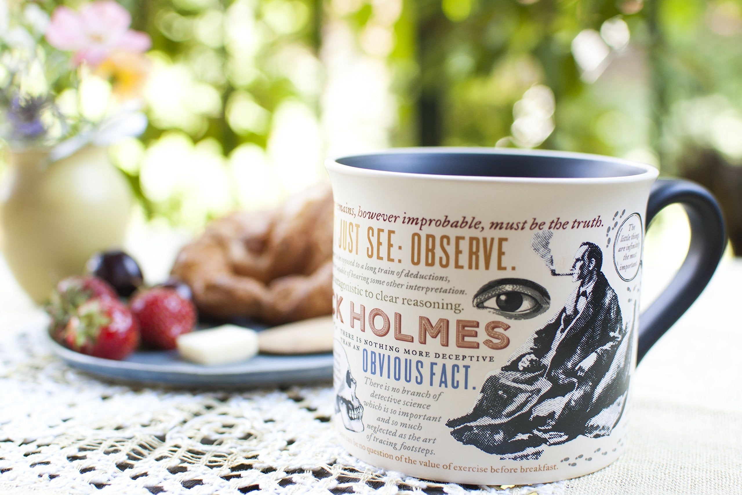 Microwave safe mug designed for quick reheats and convenience.
