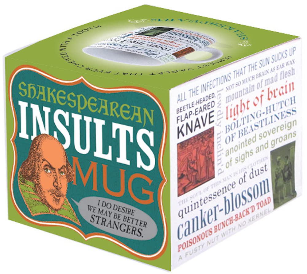 The Unemployed Philosophers Guild Shakespeare mug collector worthy design with witty literary flair