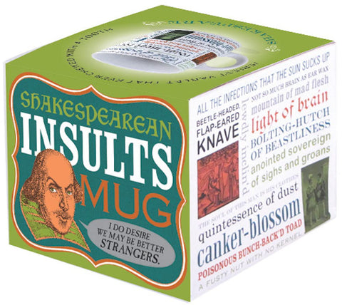 The Unemployed Philosophers Guild Shakespeare mug collector worthy design with witty literary flair