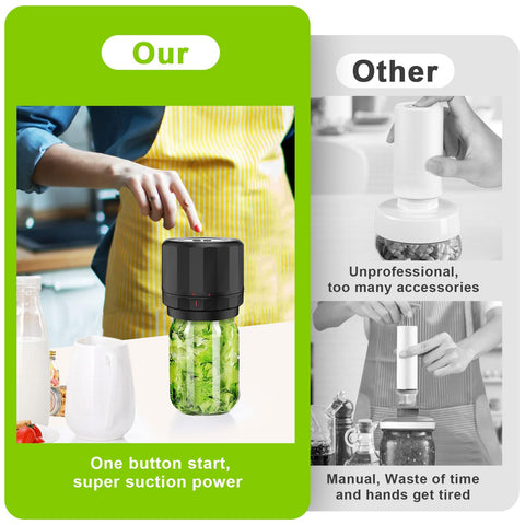UNERVER M11 battery-powered vacuum sealer kit for on-the-go food preservation.