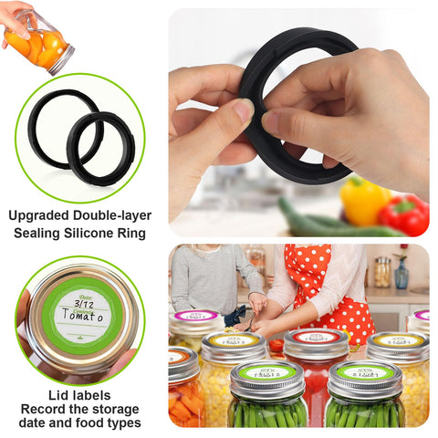 UNERVER M11 sealing action on mason jar demonstrates automatic vacuum sealing in seconds.