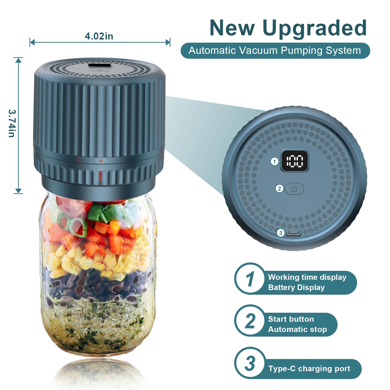 UNERVER M12 portable cordless design for easy storage