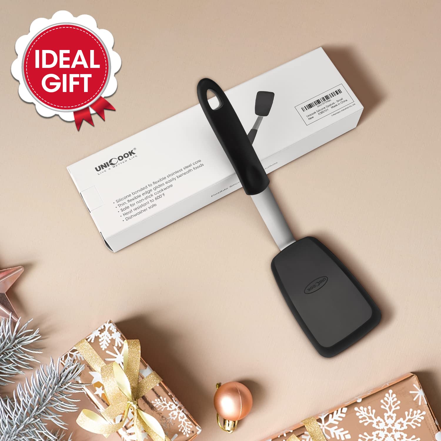 Unicook crepe and pancake spatula for thin flips