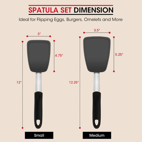 Unicook spatula ideal for eggs, burgers, and crepes flipping
