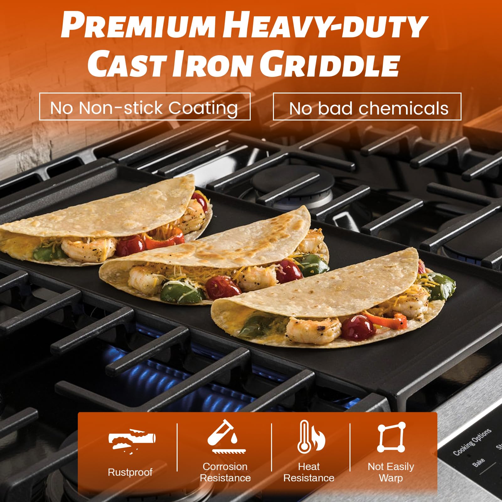 Unidanho griddle seasoning guide explains building a durable nonstick surface.