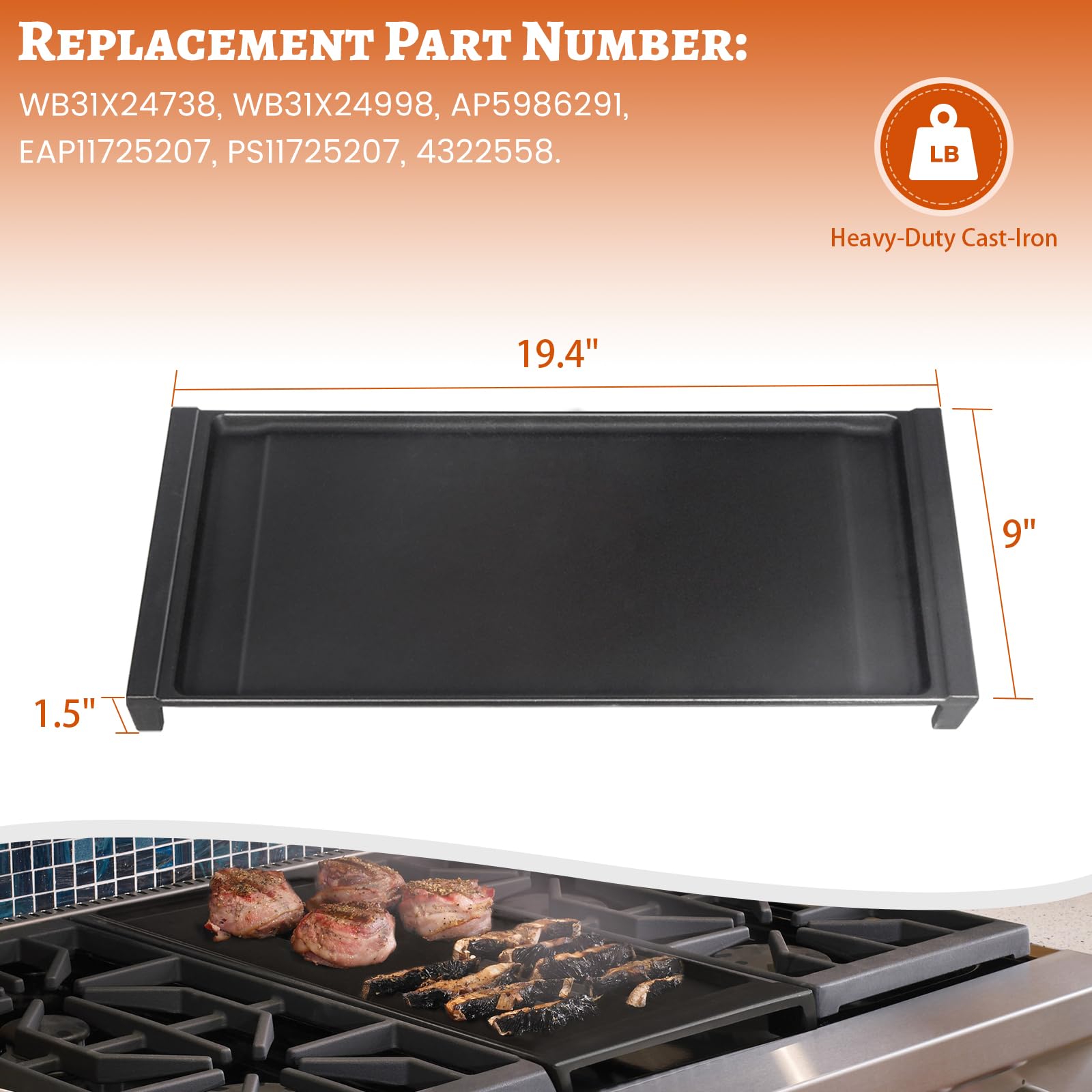 Unidanho griddle lets you cook eggs, quesadillas, pancakes on one pan.