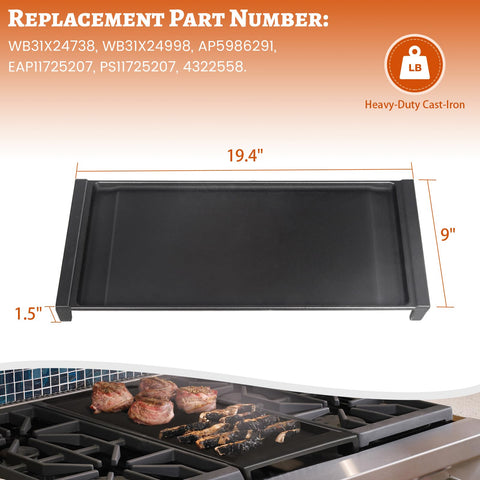 Unidanho griddle lets you cook eggs, quesadillas, pancakes on one pan.