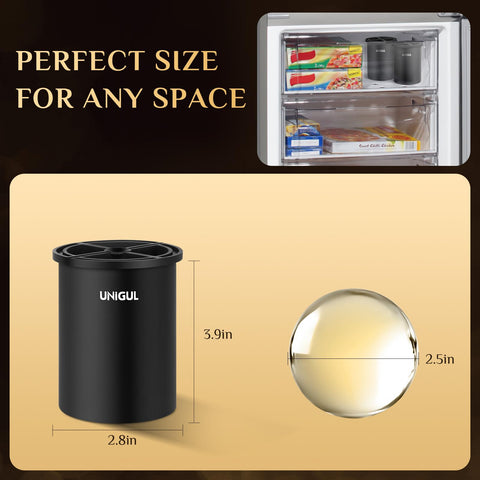 Unigul clear ice for chilling drinks with sleek glassy spheres