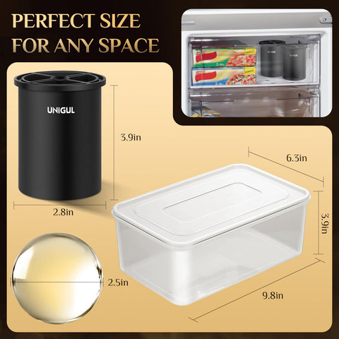 Unigul kitchen bar ice molds versatile for beverages