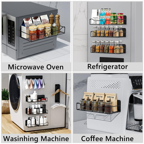 UNIKEYBOX magnetic paper towel holder mounted for easy reach in the kitchen.