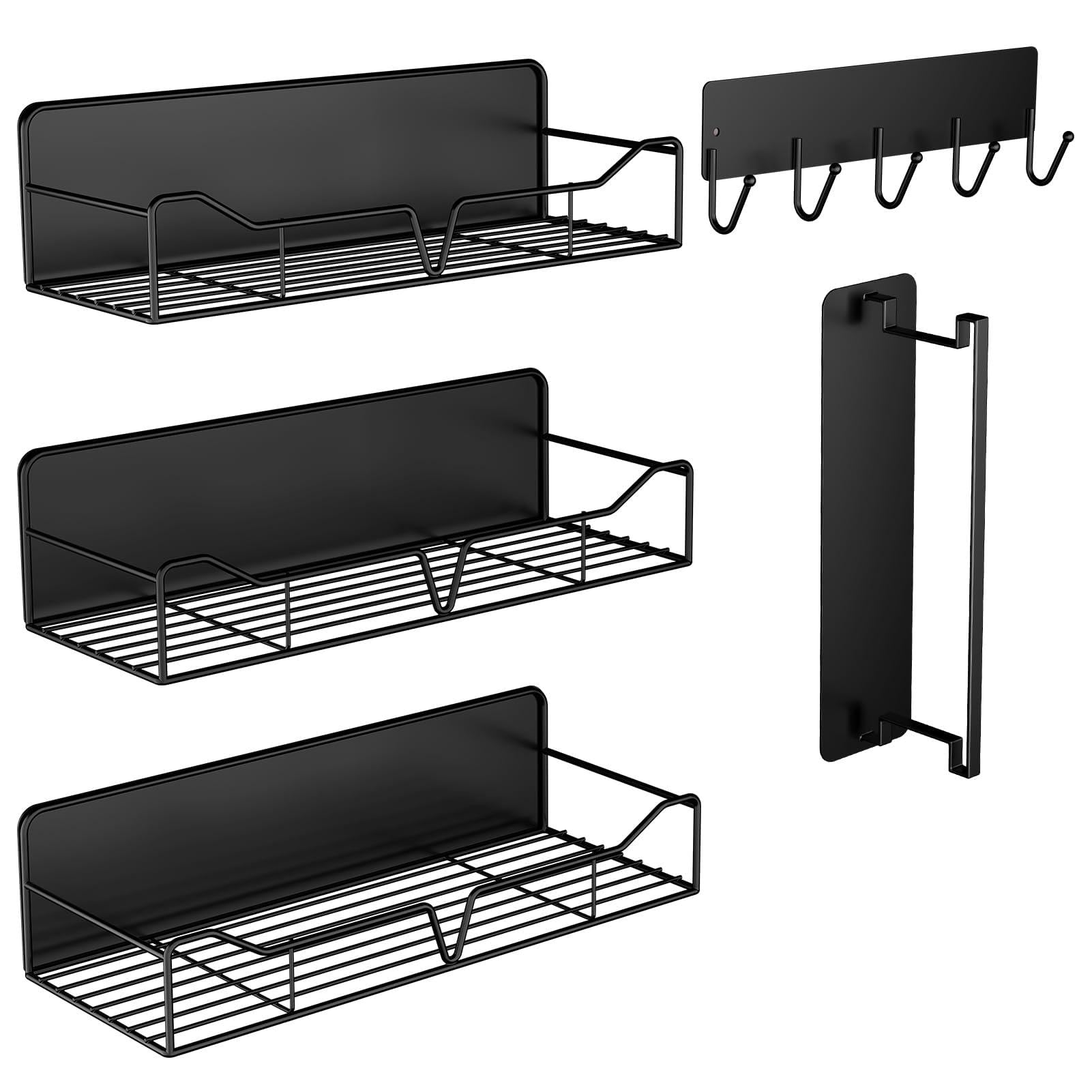 UNIKEYBOX magnetic shelf on a washing machine showing organized large storage space.