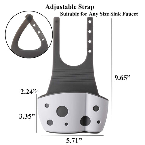 UNIKON sink caddy draining holes help items dry quickly