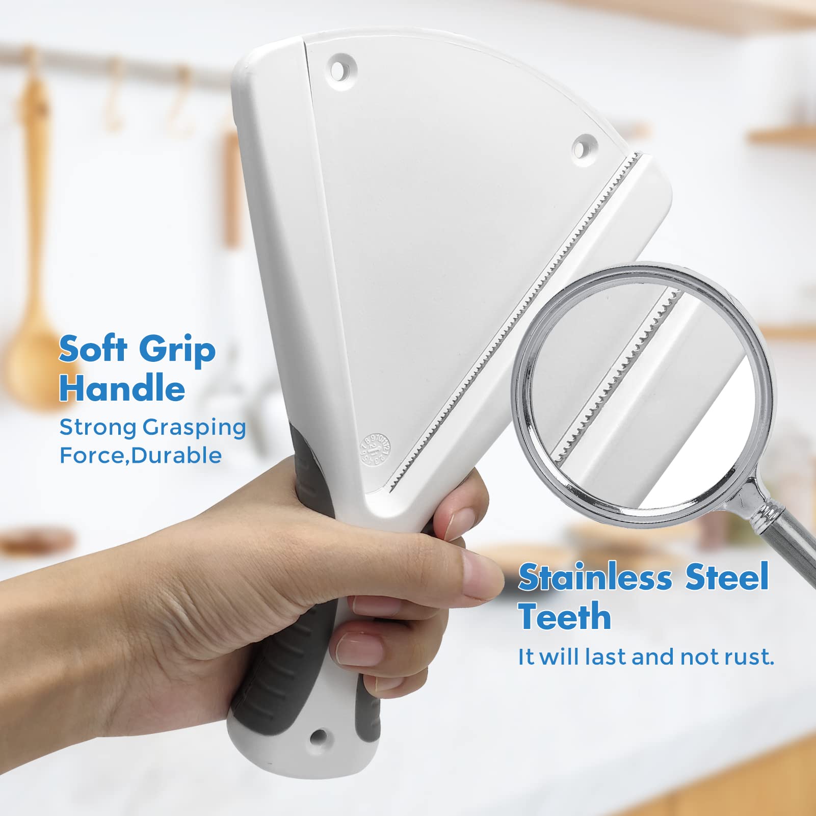 UNINAI jar opener eases operation from tiny lids to large jars.