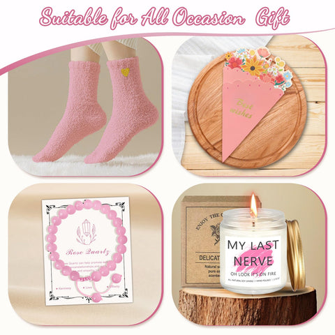 Unipinkart bracelets with card for a keepsake gift