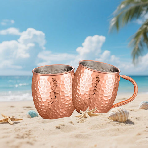 UNISWEET Moscow Mule Mugs six color options to match your décor.