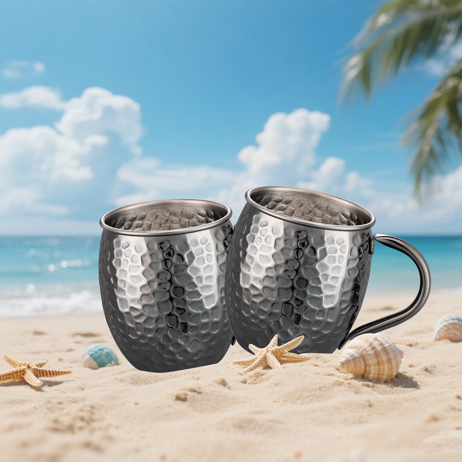 UNISWEET Moscow Mule Mugs packaging set ready for gift, ideal for weddings, holidays, and celebrations