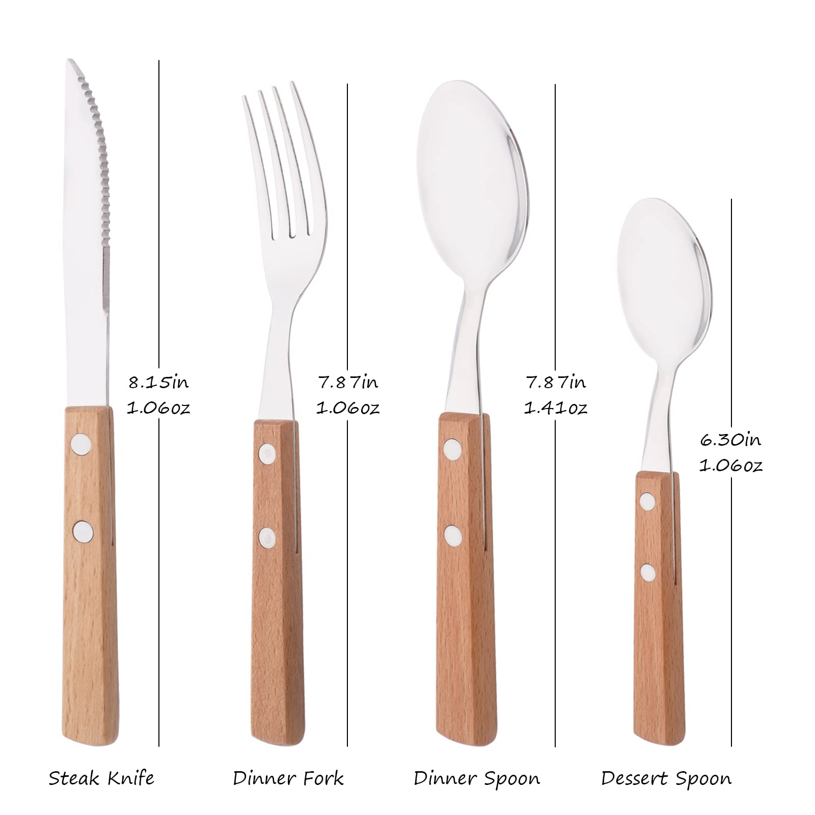 Uniturcky versatile fork suitable for salad, pasta, and steak meals
