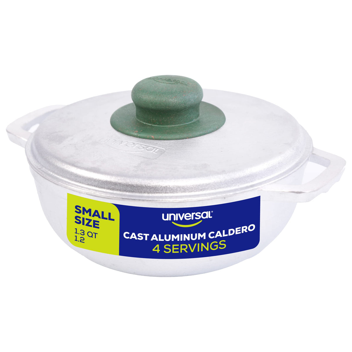 Universal Caldero compact-size 4-cup pot ideal for small meals and rice prep.